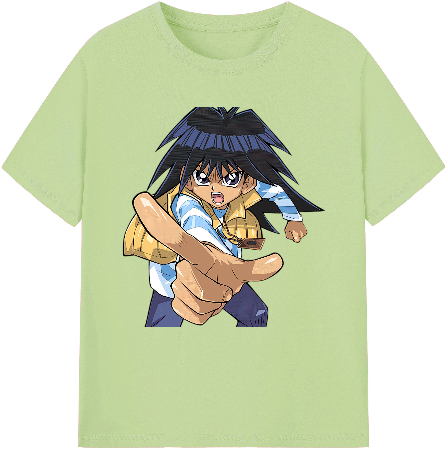 （画像用） 遊☆戯☆王 Yu-Gi-Oh! 綿100％半袖Tシャツ（フロントプリント）